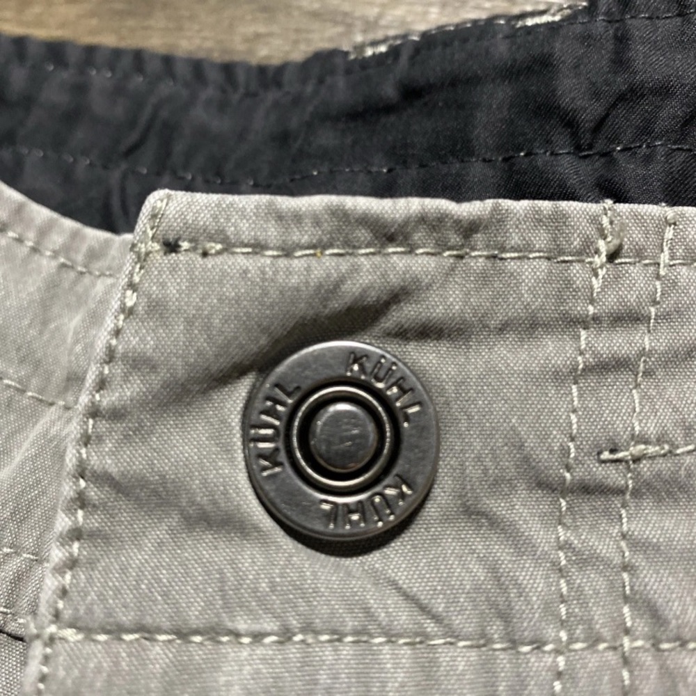 Kuhl Ramblr Cargo Shorts Mens 36 Zip Pockets Utility Hiking Vintage Patina Dye - Picture 3 of 16